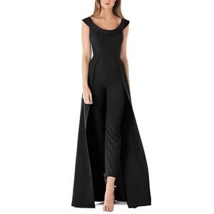 Kay Unger Black Maxi Dress